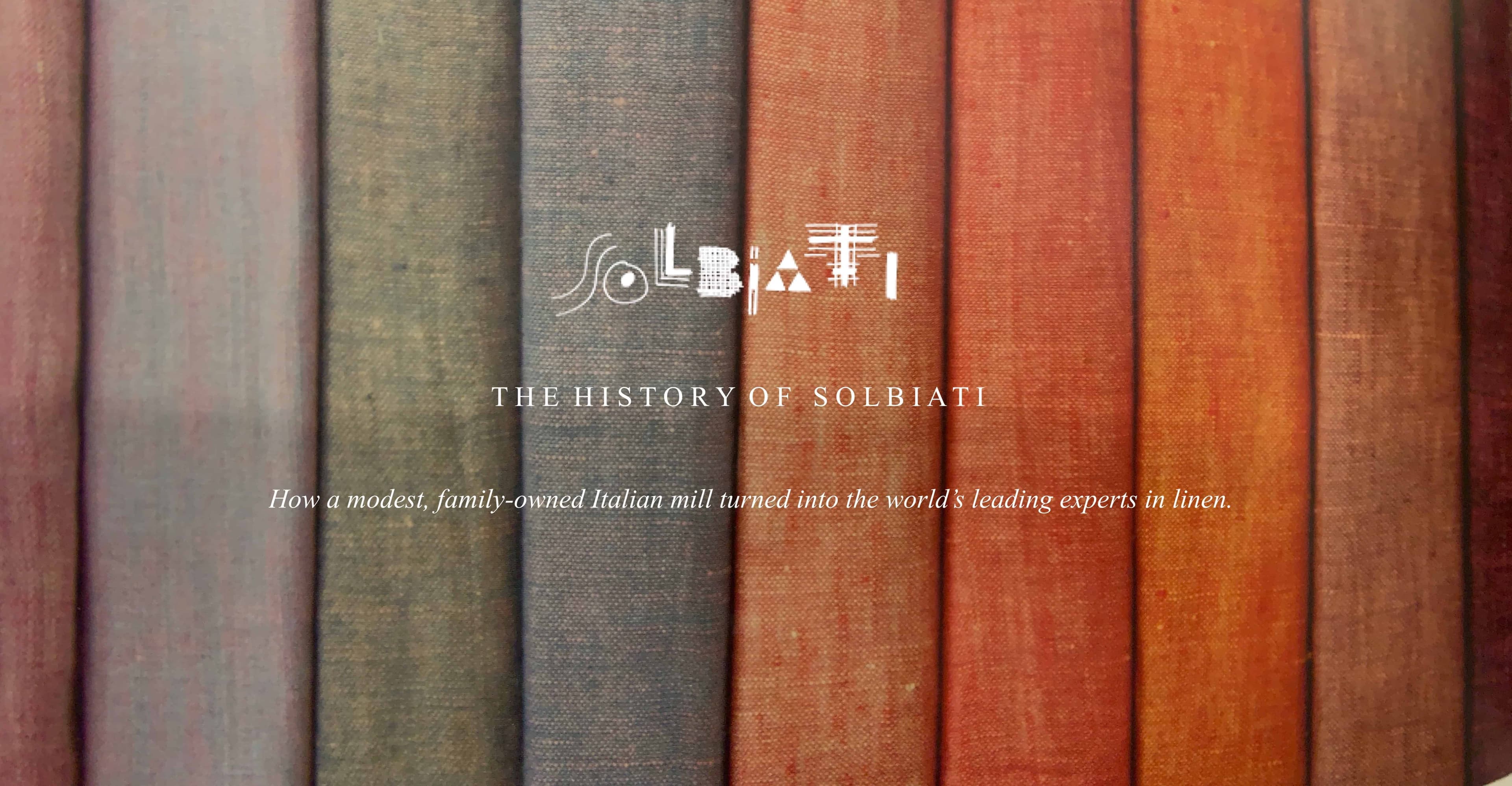 Solbiati: Hãng vải gắn liền với những thước vải lanh(linen) cao cấp